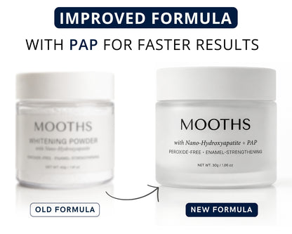 Whitening Powder with Nano-Hydroxyapatite + PAP
