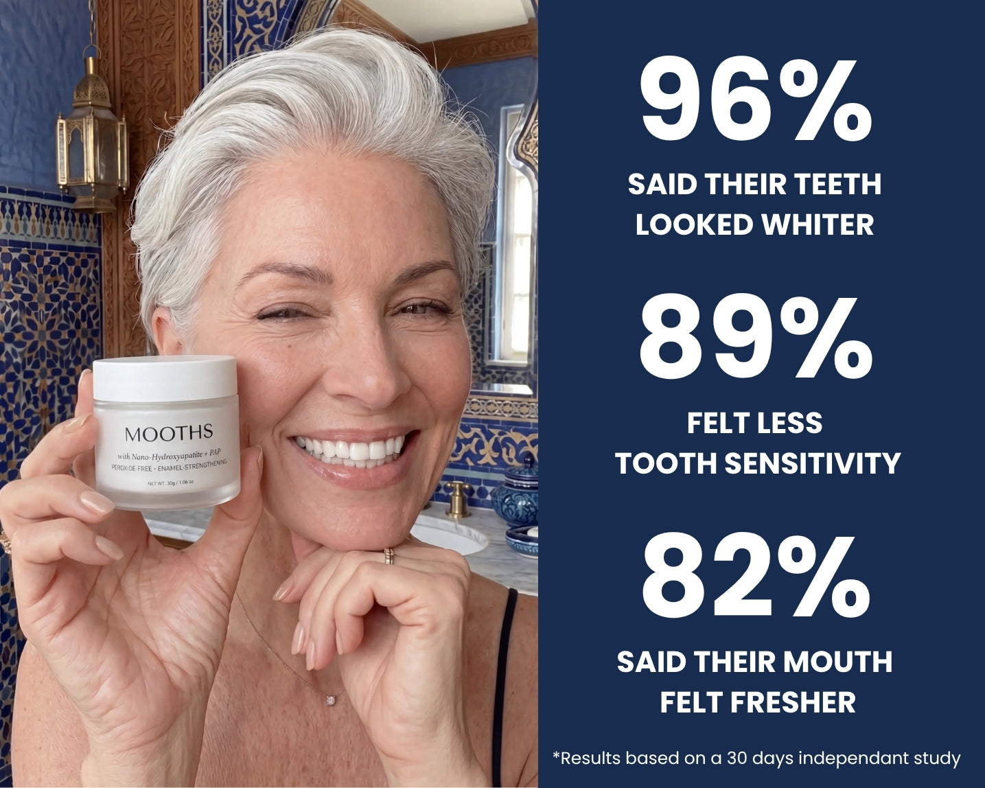 Whitening Powder with Nano-Hydroxyapatite + PAP